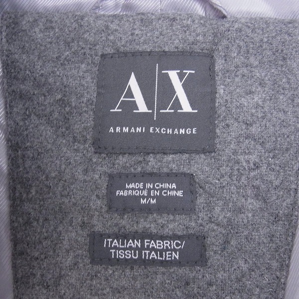 実際に弊社で買取させて頂いた【未使用】ARMANI EXCHANGE/アルマーニエクスチェンジ トグルボタン ダウンジャケット/Mの画像 2枚目