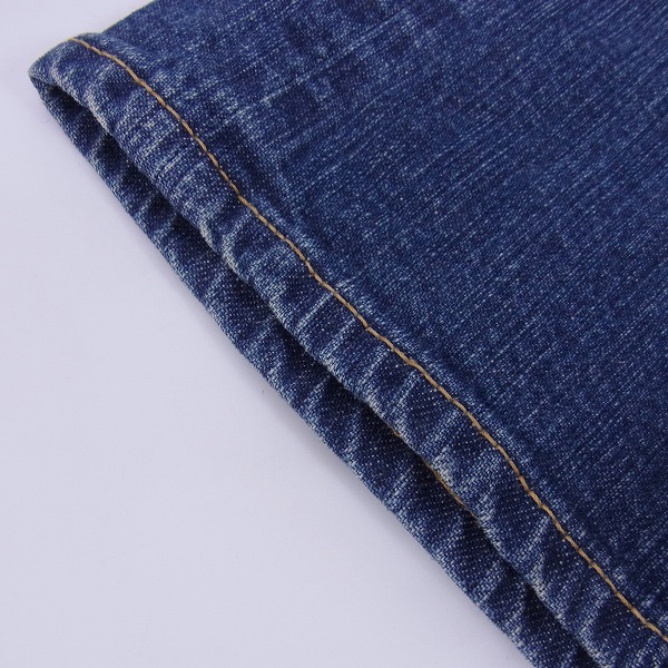 実際に弊社で買取させて頂いたMIHARAYASUHIRO/ミハラヤスヒロ レザーパッチワーク デニムパンツ/48の画像 7枚目