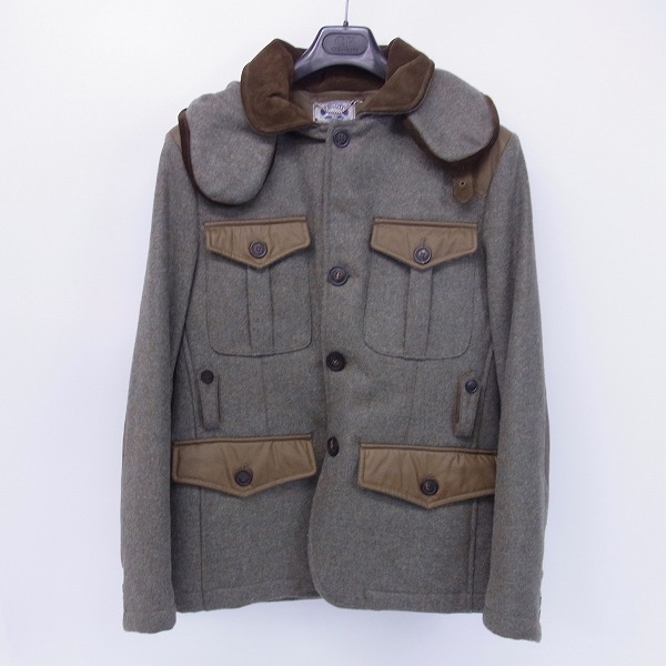 実際に弊社で買取させて頂いたC.P.COMPANY/シーピーカンパニー ウール混 コート/ジャケット CPU0324