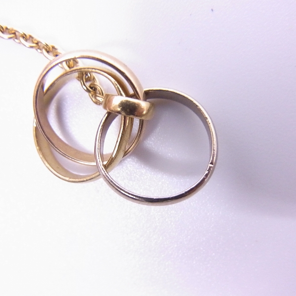 実際に弊社で買取させて頂いたCARTIER/カルティエ トリニティ ブレスレット 750/18K/YG ブレスレットの画像 6枚目