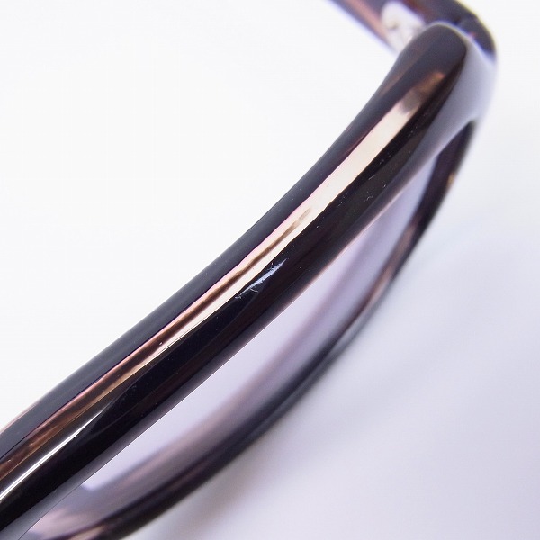 実際に弊社で買取させて頂いたspec espace/スペックエスパス セルロイド 西野正美 ES-8201 メガネ/アイウェア/眼鏡フレームの画像 7枚目