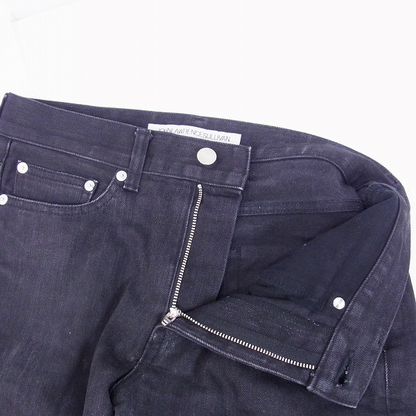 実際に弊社で買取させて頂いたJOHN LAWRENCE SULLIVAN/ジョンローレンスサリバン スキニーデニムパンツ JLS-02-07/34の画像 2枚目