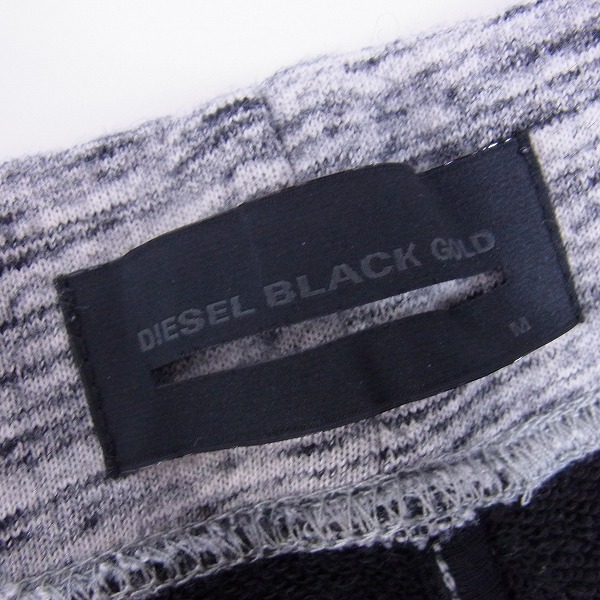 実際に弊社で買取させて頂いたDIESEL BLACK GOLD/ディーゼルブラックゴールド 霜降りスウェットパンツ /Mの画像 2枚目