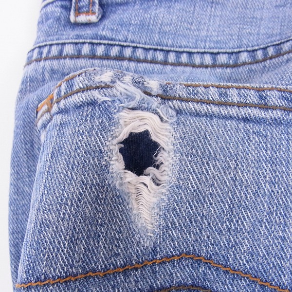 実際に弊社で買取させて頂いたARMANI EXCHANGE/アルマーニエクスチェンジ ダメージ加工デニムパンツ AX259/30の画像 6枚目