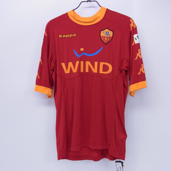 実際に弊社で買取させて頂いた【未使用】KAPPA/カッパ ASローマ 10/11 ホーム ユニフォーム ♯10 トッティ