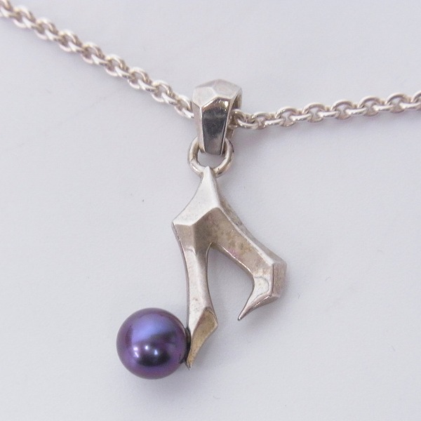 実際に弊社で買取させて頂いたGARNI/ガルニ Beat Pendant-Note/ビートペンダント 音符 ネックレスの画像 1枚目