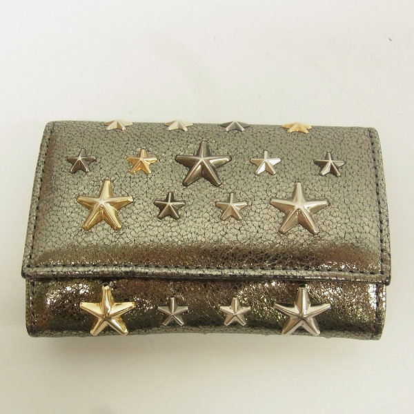 実際に弊社で買取させて頂いたJIMMY CHOO/ジミーチュウ スタッズ 6連キーケース