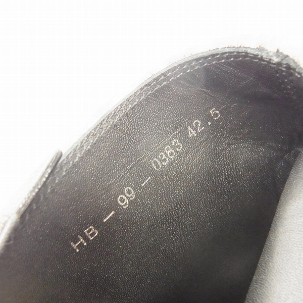 実際に弊社で買取させて頂いたLITHIUM HOMME/リチウムオム レオパード ヒールブーツ/42.5の画像 5枚目