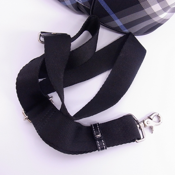 実際に弊社で買取させて頂いたBURBERRY BLUE LABEL/バーバリーブルーレーベル チェック柄 2way ハンドバッグの画像 6枚目