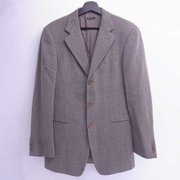 実際に弊社で買取させて頂いたGIORGIO ARMANI/ジョルジオアルマーニ テーラードジャケット グレー/48