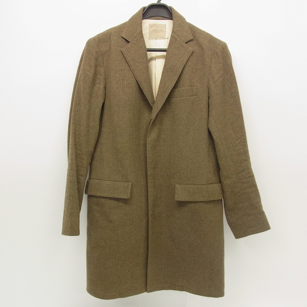 実際に弊社で買取させて頂いたVALLIS by FACTOTUM/ヴァリスバイファクトタム ステンカラーコート/46