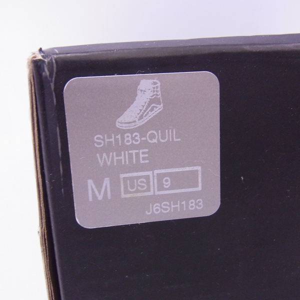 実際に弊社で買取させて頂いたARMANI EXCHANGE/アルマーニエクスチェンジ ハイカットスニーカー J6SH183/9の画像 9枚目