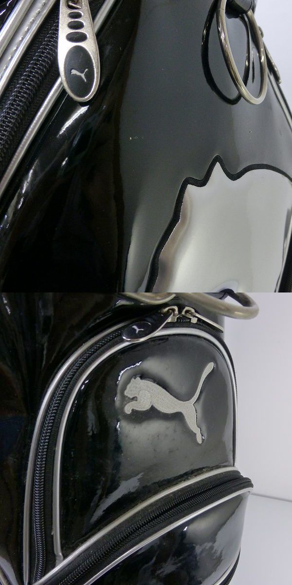 PUMA/プーマ 5分割キャディバッグ 720273104 ブラック/シルバーの買取