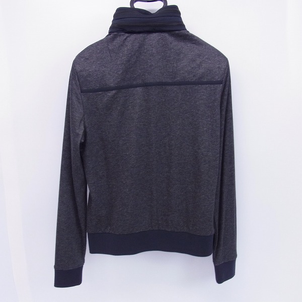 実際に弊社で買取させて頂いたARMANI JEANS/アルマーニジーンズ フード収納 ジップアップパーカー チャコールグレー/Sの画像 1枚目