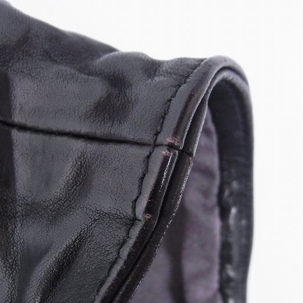 バックラッシュ Backlash レザーベスト イタリアンダブルショルダー