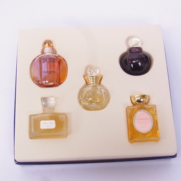 実際に弊社で買取させて頂いたChristian Dior/クリスチャンディオール Les Parfums de Dior ミニ 香水 セット