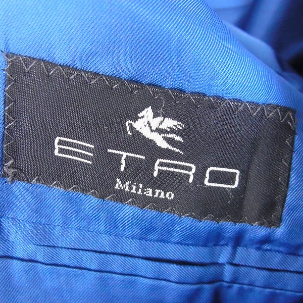 実際に弊社で買取させて頂いたETRO/エトロ 3ピース セットアップスーツ 44/46の画像 2枚目