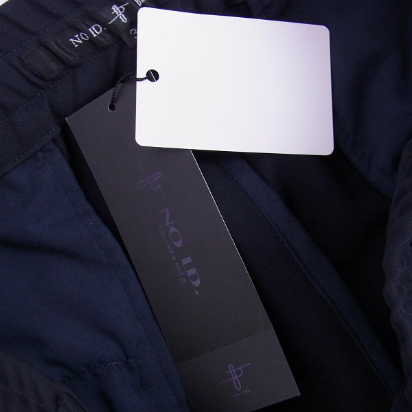 実際に弊社で買取させて頂いた【未使用】NO ID./ノーアイディー 18SS フラッグ チェック サイドライン サルエルスキニーパンツ/3の画像 5枚目