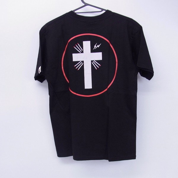 実際に弊社で買取させて頂いたA BATHING APE/アベイシングエイプ×Fragment Design/フラグメントデザイン コラボTシャツ/Mの画像 1枚目