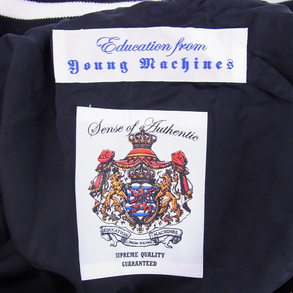 実際に弊社で買取させて頂いたEducation from Youngmachines MENS/デュケーション ヤングマシーン タータンチェックMA-1ジャケット/1の画像 2枚目
