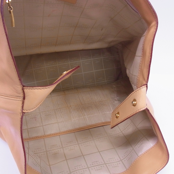 実際に弊社で買取させて頂いたCELINE/セリーヌ ヴィンテージ ハンドバッグの画像 4枚目