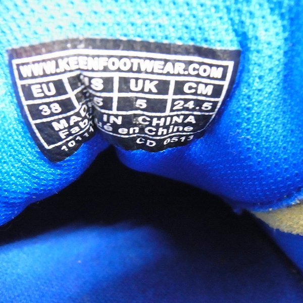 実際に弊社で買取させて頂いたKEEN/キーン スエード スニーカー/24.5の画像 5枚目