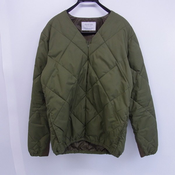 実際に弊社で買取させて頂いたEDIFICE/エディフィス キルティング 中綿 ジャケット/M