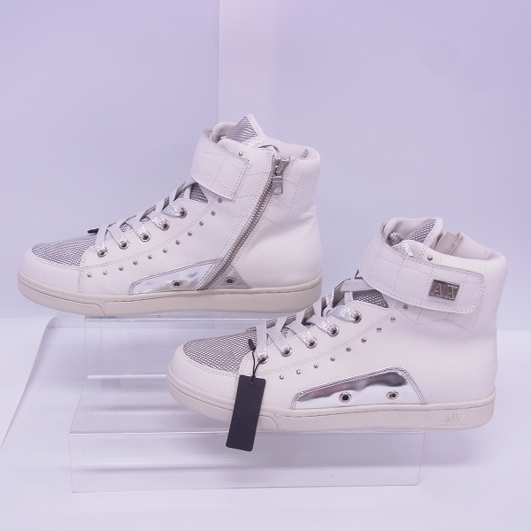 実際に弊社で買取させて頂いたARMANI EXCHANGE/アルマーニエクスチェンジ ハイカットスニーカー J6SH183/9の画像 3枚目