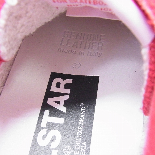 実際に弊社で買取させて頂いたGOLDEN GOOSE/ゴールデングース BALLSTAR ボールスター スエード/39の画像 5枚目