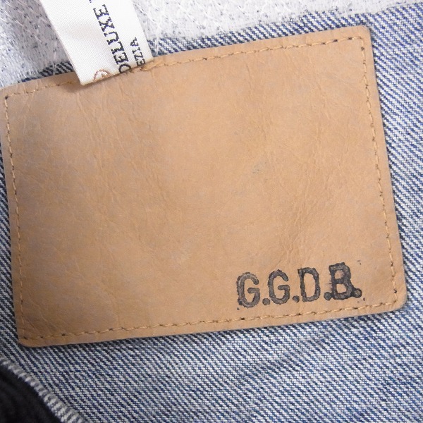 実際に弊社で買取させて頂いたGOLDEN GOOSE DELUXE BRAND/ゴールデン グース デラックス デニムジャケット XSの画像 2枚目