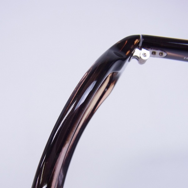 実際に弊社で買取させて頂いたspec espace/スペックエスパス セルロイド 西野正美 ES-8201 メガネ/アイウェア/眼鏡フレームの画像 6枚目