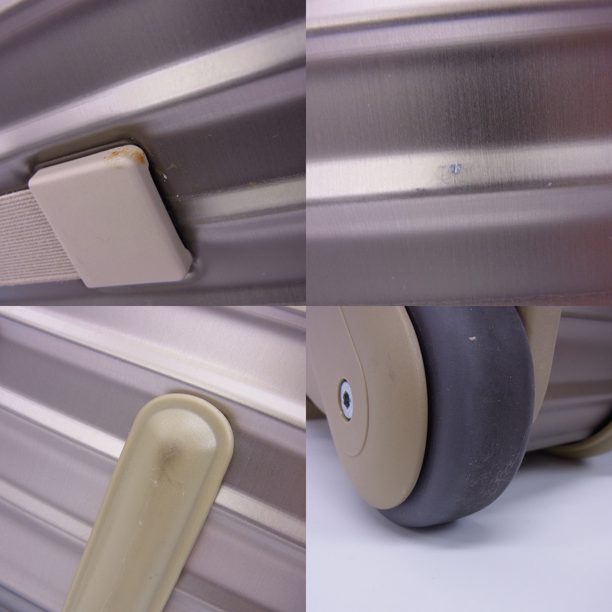 実際に弊社で買取させて頂いたRIMOWA/リモワ TOPAZ/トパーズ ビジネストロリー キャリー/アタッシュ 2輪 の画像 5枚目