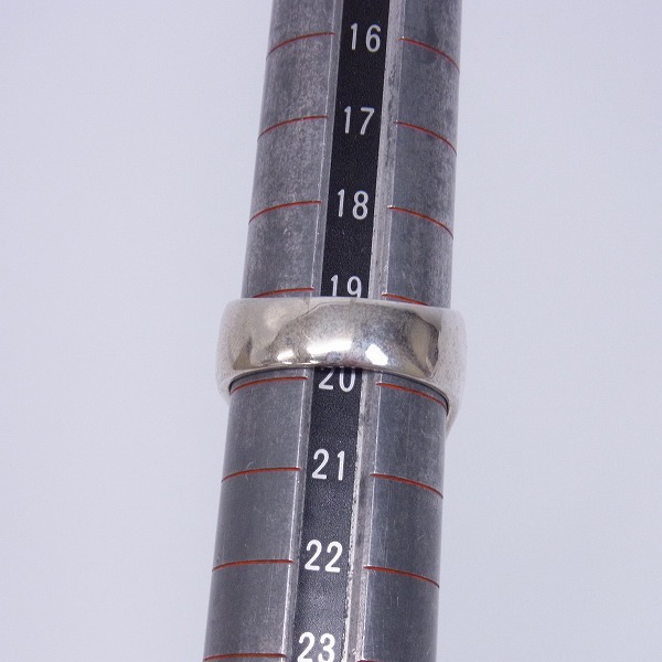 実際に弊社で買取させて頂いた【ギャランティ有り】CRAZY PIG/クレイジーピッグ スモールエビルスカルリング/19号の画像 6枚目