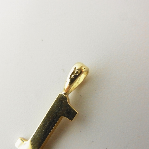 実際に弊社で買取させて頂いた【ギャラ付】EYEFUNNY/アイファニー ダイヤモンド ナンバー NO.1/ 18KYG HNBD001の画像 4枚目