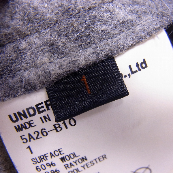 UNDERCOVER/アンダーカバー Arts期 再構築 ハイスペック ウール 