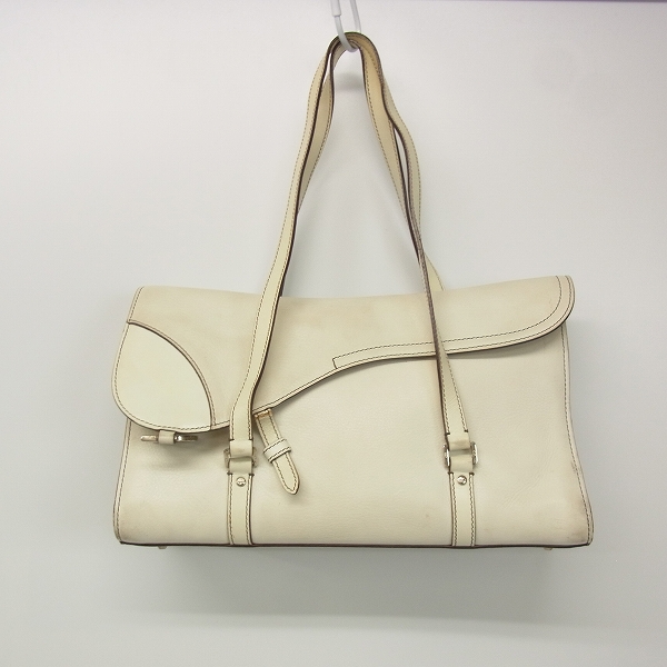 実際に弊社で買取させて頂いたChristian Dior/クリスチャンディオール レザーショルダーバッグ