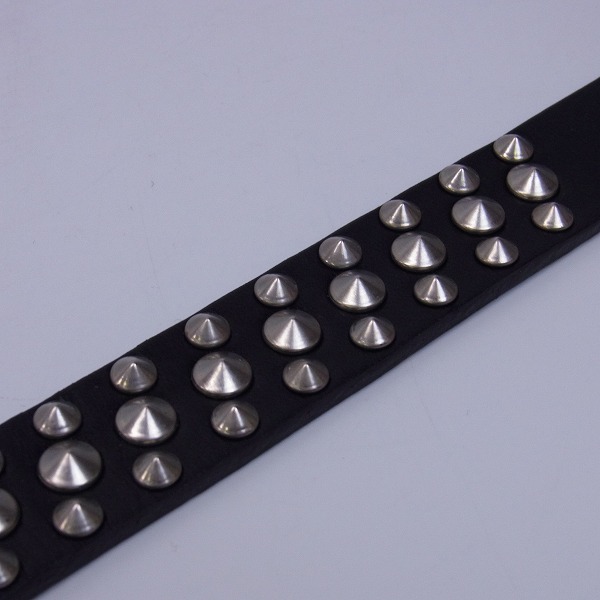 パワパフ アンダーカバー シルバー4連スタッズベルト rats アンダー