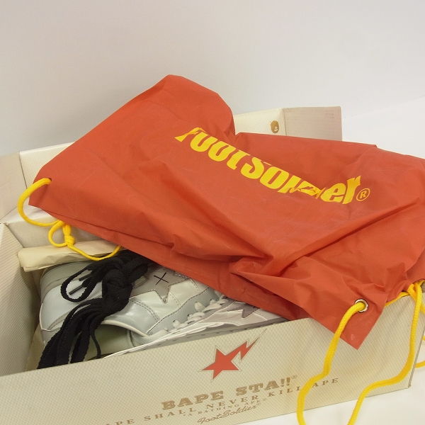 実際に弊社で買取させて頂いたA BATHING APE/ア ベイシング エイプ BAPESTA×KAWS/カウズ コラボ FS-029/27の画像 8枚目