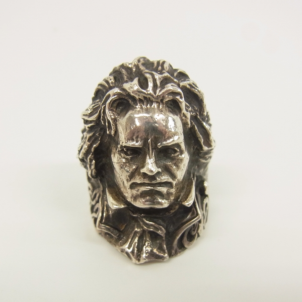 実際に弊社で買取させて頂いた【ギャラ付】CRAZY PIG DESIGNS/クレイジーピッグ ベートーベンリング の画像 1枚目