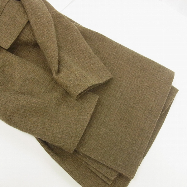 実際に弊社で買取させて頂いたVALLIS by FACTOTUM/ヴァリスバイファクトタム ステンカラーコート/46の画像 7枚目