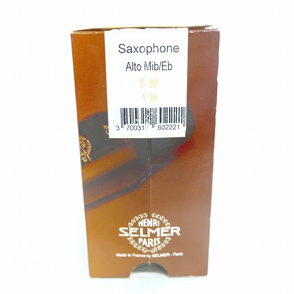 実際に弊社で買取させて頂いたSELMER/セルマー S90 190 アルトサックス用マウスピース リガチャー付 箱有りの画像 9枚目
