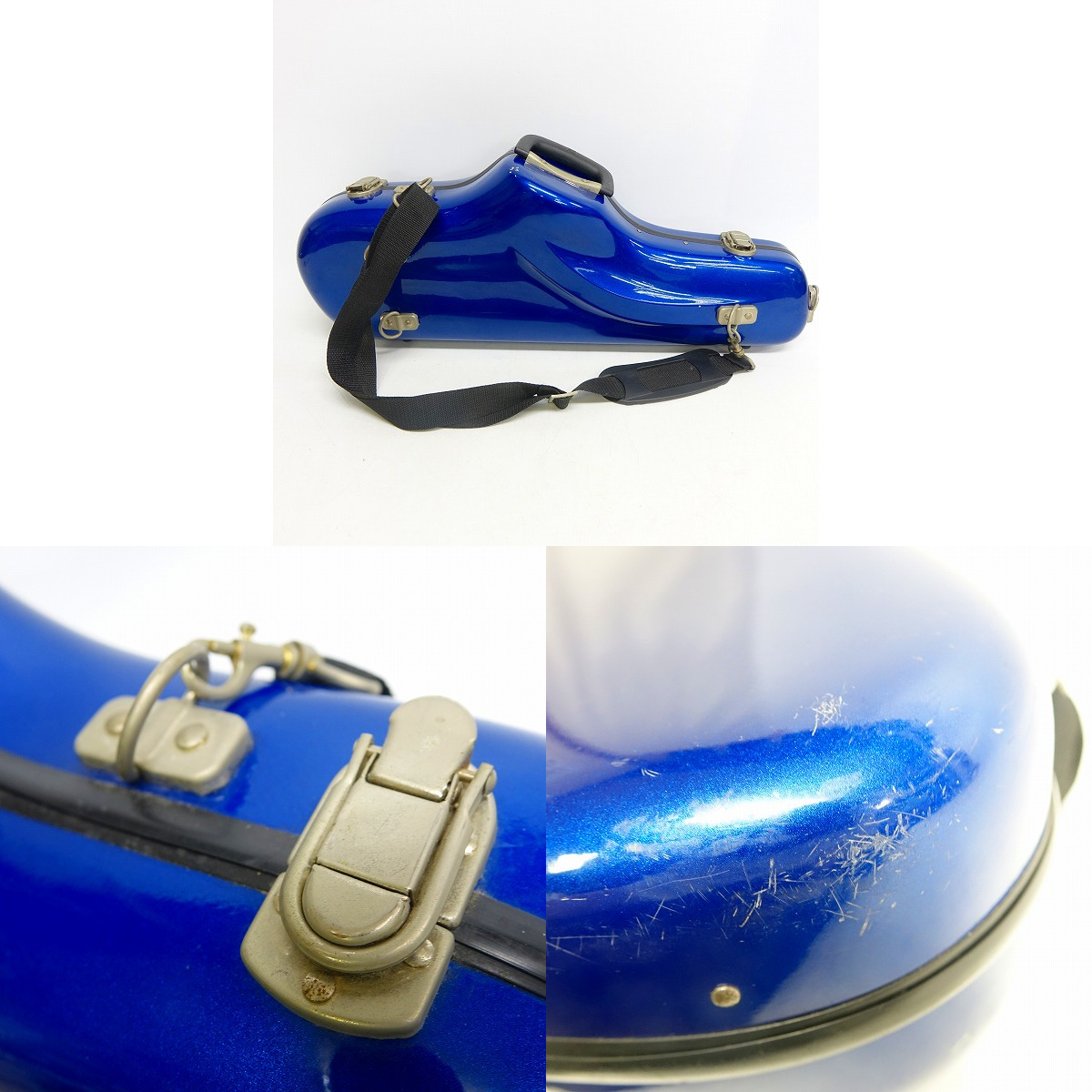 実際に弊社で買取させて頂いた【詳細不明】SELMER/セルマー アルトサックス SuperAction SA80 Serie Ⅱ MEYER 5Mマウスピース/不明リガチャー付きの画像 9枚目