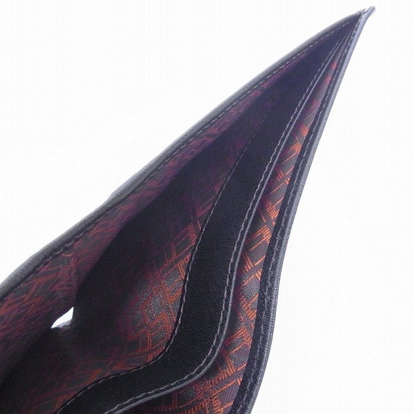 実際に弊社で買取させて頂いたdunhill/ダンヒル 二つ折り財布 ウォレット ブラックの画像 4枚目