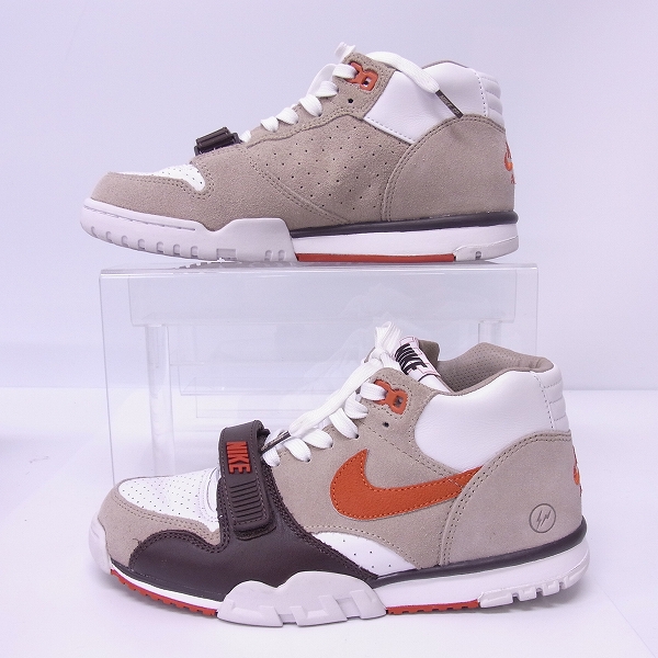 実際に弊社で買取させて頂いたNIKExFragment Designナイキ×フラグメントデザイン COURT AIR TRAINER 1/エア トレイナー 1 806942-282/24.5の画像 3枚目