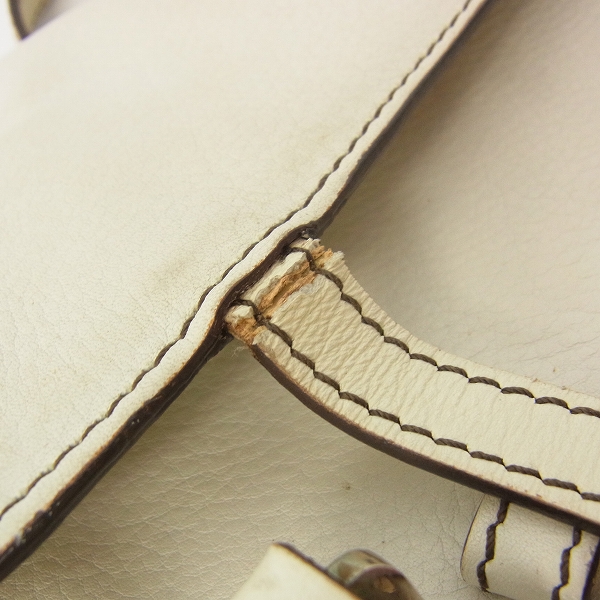 実際に弊社で買取させて頂いたChristian Dior/クリスチャンディオール レザーショルダーバッグの画像 5枚目