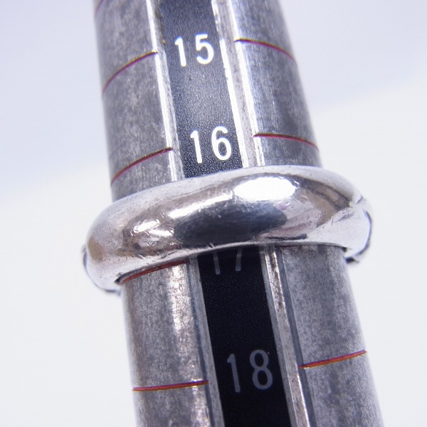 実際に弊社で買取させて頂いたCRAZY PIG/クレイジーピッグ WO SKULLS TUDOR RING/2スカルチューダーリング 16.5号の画像 3枚目