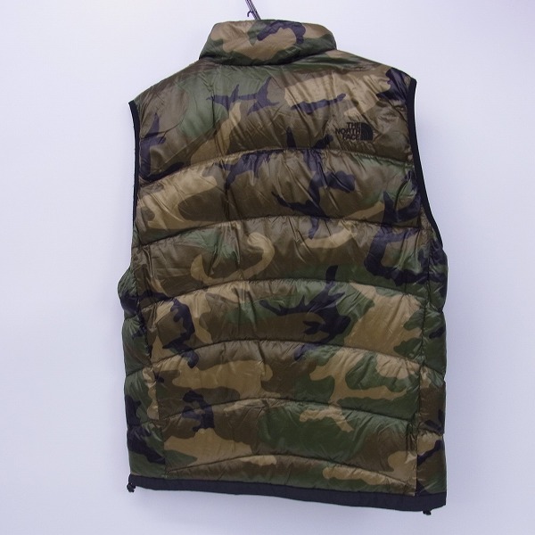 THE NORTH FACE/ノースフェイス アコンカグア ダウンベスト カモフラ 