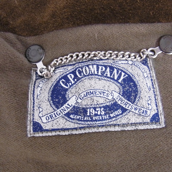 実際に弊社で買取させて頂いたC.P.COMPANY/シーピーカンパニー ウール混 コート/ジャケット CPU0324の画像 2枚目