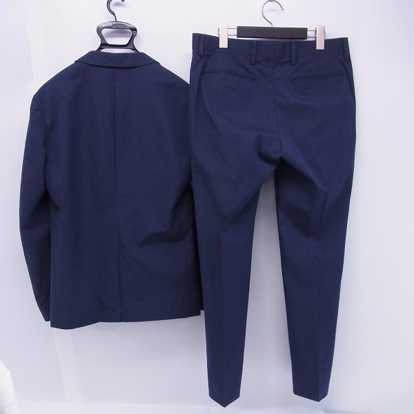 実際に弊社で買取させて頂いたVALLIS by FACTOTUM/ヴァリスバイファクトタム スーツ/ジャケット/スラックス セットアップ ネイビー/48の画像 1枚目