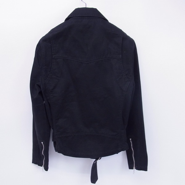 実際に弊社で買取させて頂いたRUDE GALLERY/ルードギャラリー コットン ライダースジャケット Sの画像 1枚目